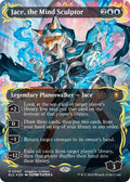 Image for Jace, the Mind Sculptor (Borderless) (Raised Foil) (93) (BLC) - Magic: The Gathering