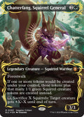 Image for Chatterfang, Squirrel General (Borderless) (Raised Foil) (95) (BLC) - Magic: The Gathering