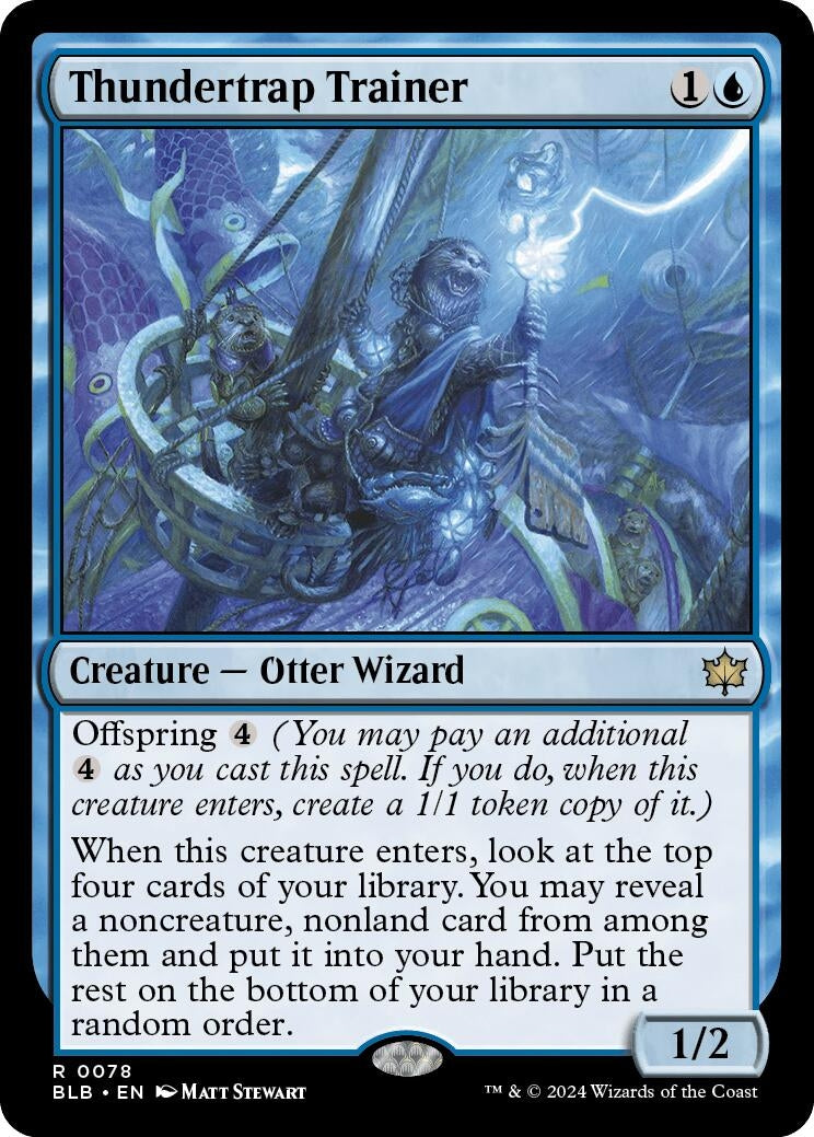 Image for Thundertrap Trainer (78) (BLB) - Magic: The Gathering