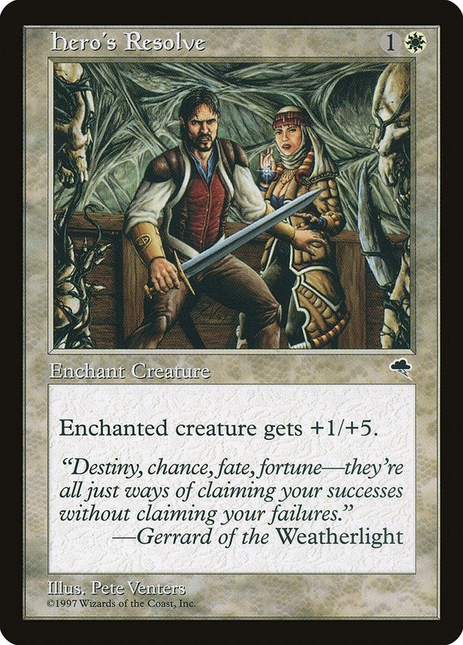 Image for Hero's Resolve (23) (TMP) - Magic: The Gathering