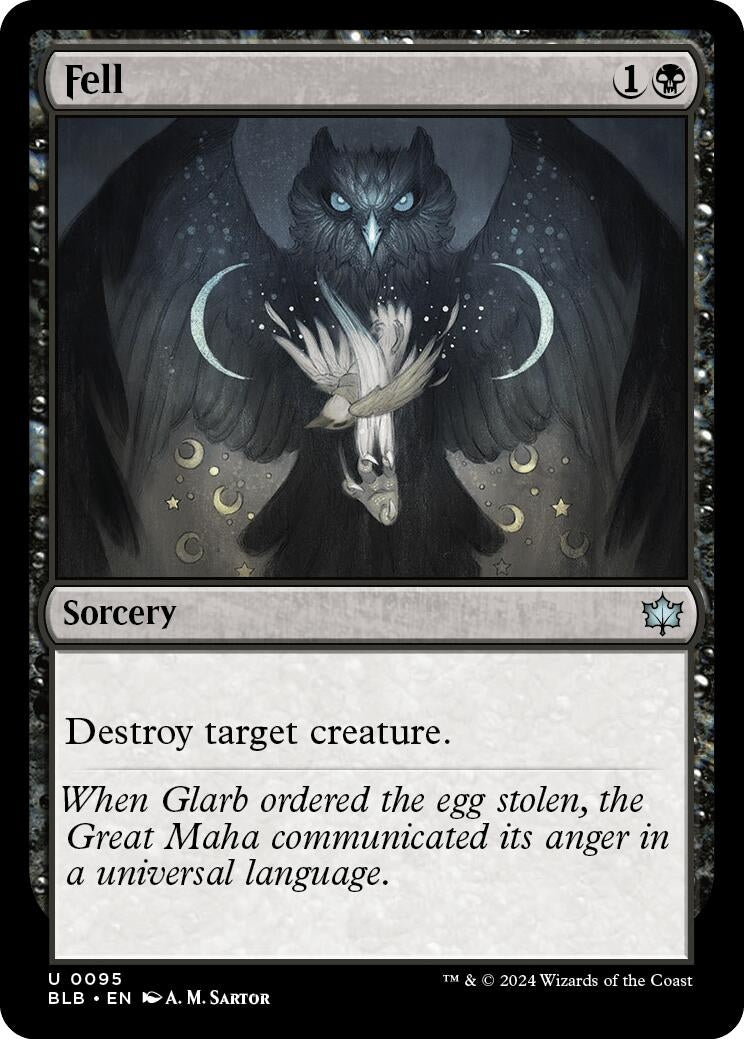 Image for Fell (95) (BLB) - Magic: The Gathering