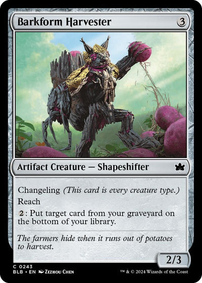 Barkform Harvester (243) (BLB)
