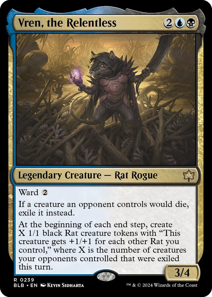 Image for Vren, the Relentless (239) (BLB) - Magic: The Gathering