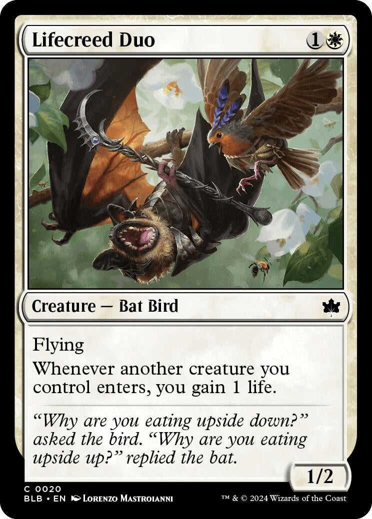 Image for Lifecreed Duo (20) (BLB) - Magic: The Gathering