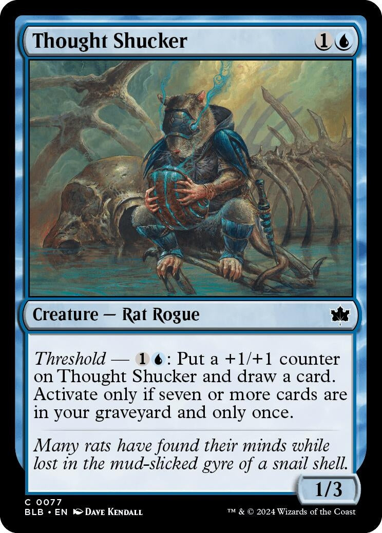Image for Thought Shucker (77) (BLB) - Magic: The Gathering