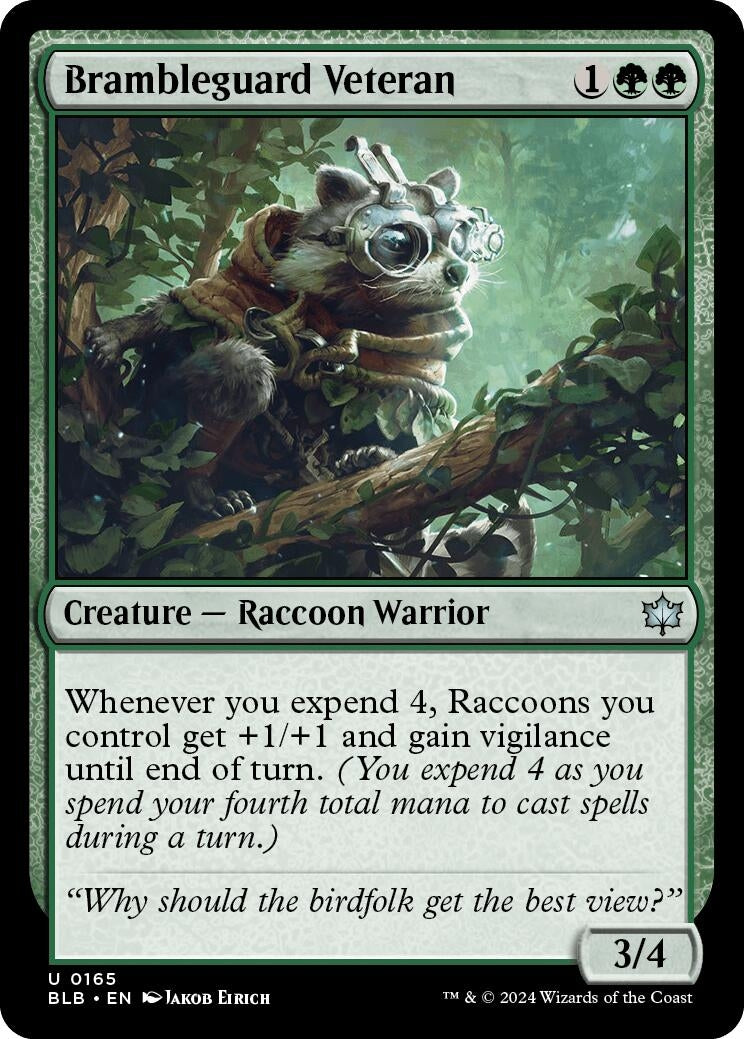Image for Brambleguard Veteran (165) (BLB) - Magic: The Gathering