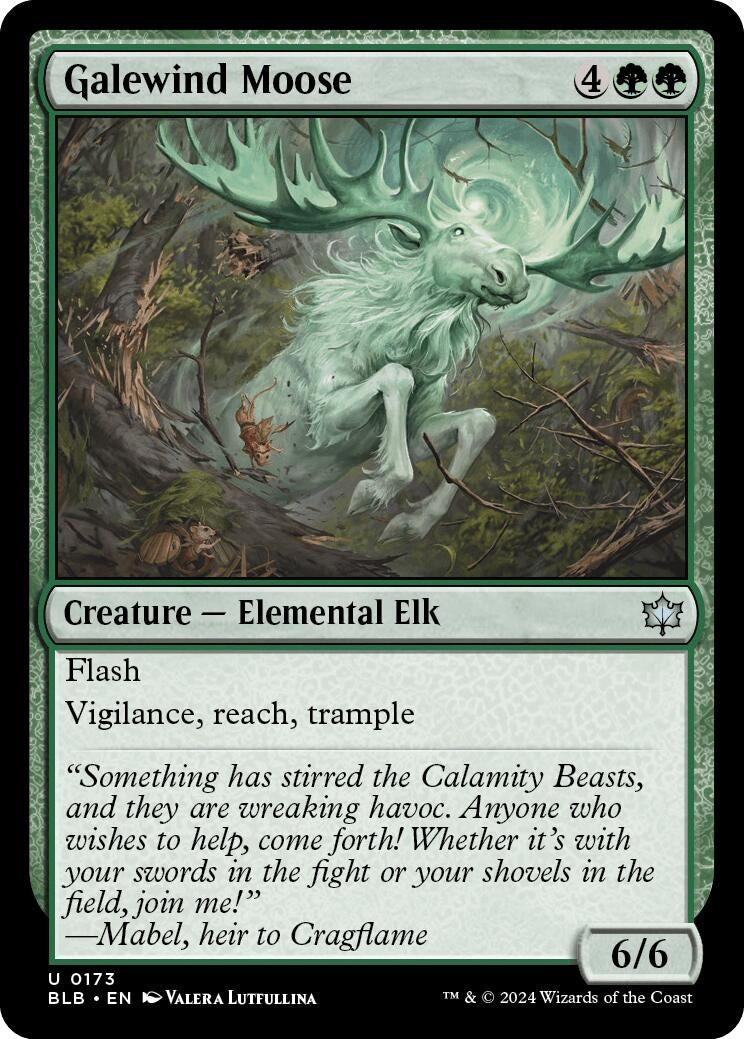Image for Galewind Moose (173) (BLB) - Magic: The Gathering