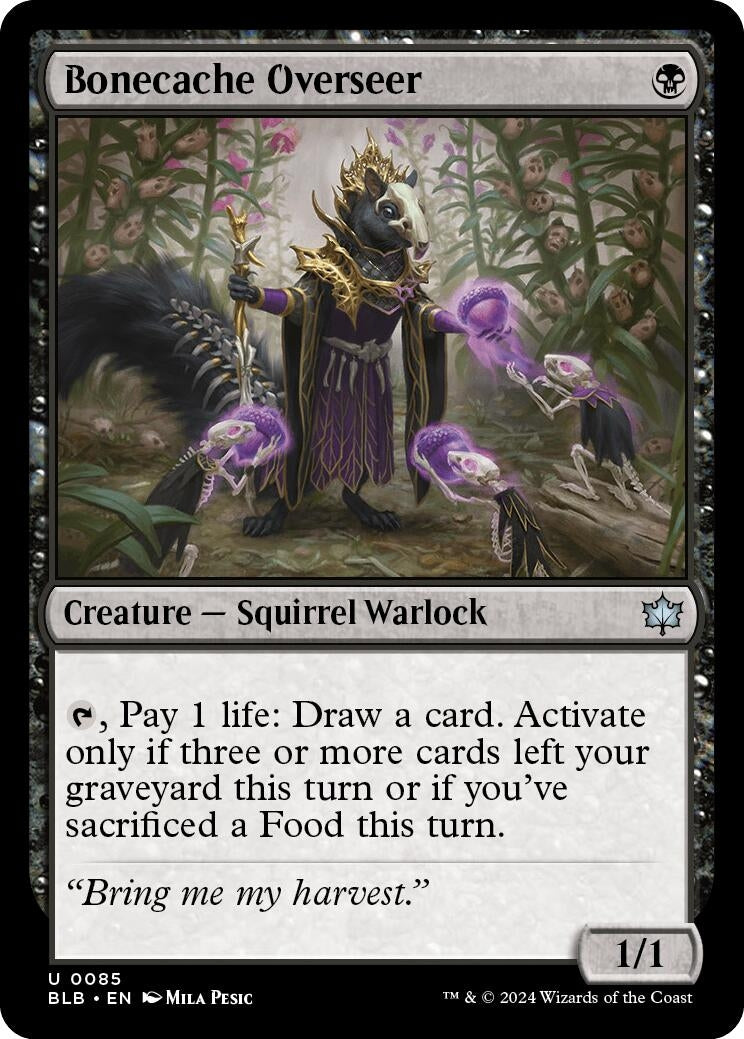 Image for Bonecache Overseer (85) (BLB) - Magic: The Gathering