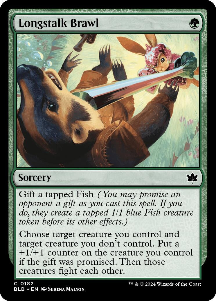 Image for Longstalk Brawl (182) (BLB) - Magic: The Gathering