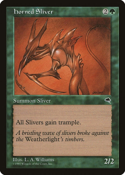 Horned Sliver (234) (TMP)