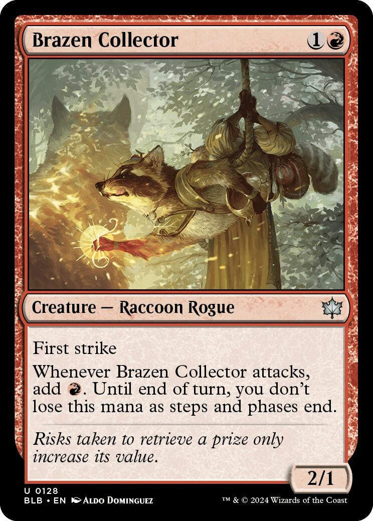 Image for Brazen Collector (128) (BLB) - Magic: The Gathering