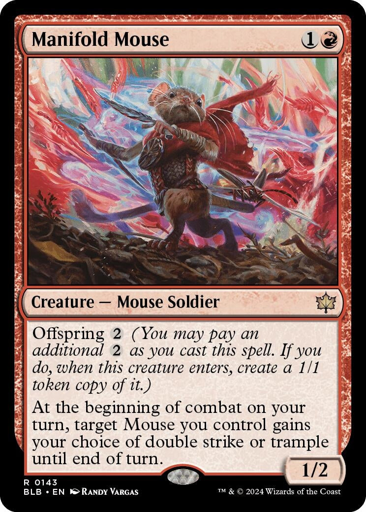 Image for Manifold Mouse (143) (BLB) - Magic: The Gathering