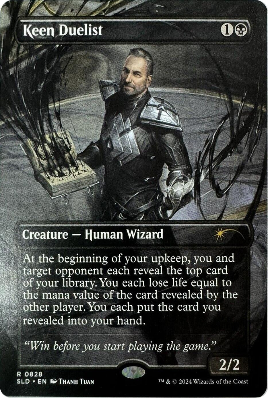 Image for Keen Duelist (828) (SLD) - Magic: The Gathering