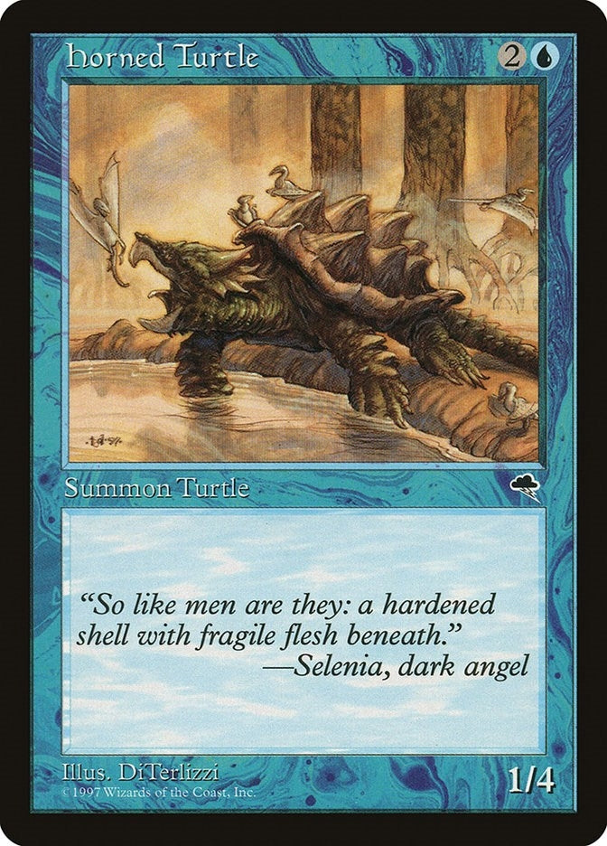 Image for Horned Turtle (67) (TMP) - Magic: The Gathering