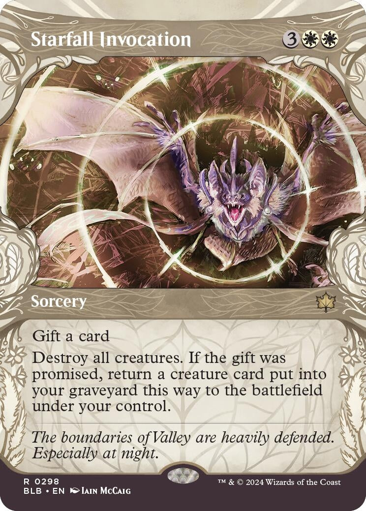Image for Starfall Invocation (Showcase) (298) (BLB) - Magic: The Gathering