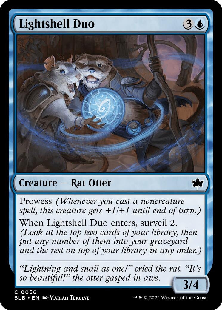 Image for Lightshell Duo (56) (BLB) - Magic: The Gathering