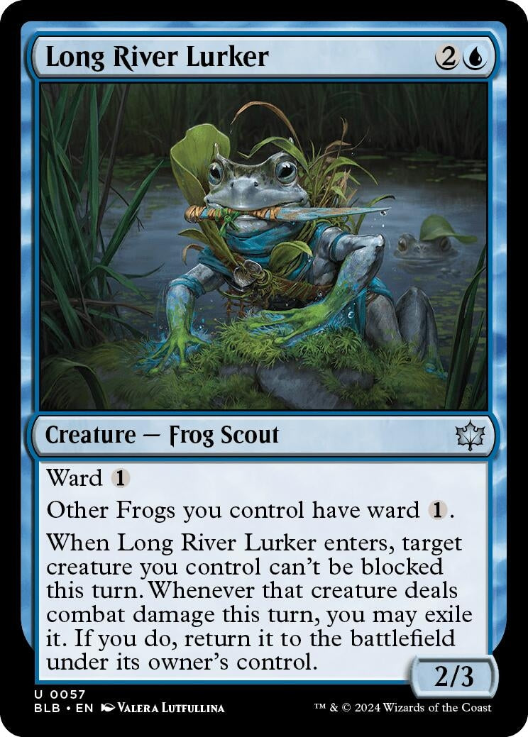 Image for Long River Lurker (57) (BLB) - Magic: The Gathering