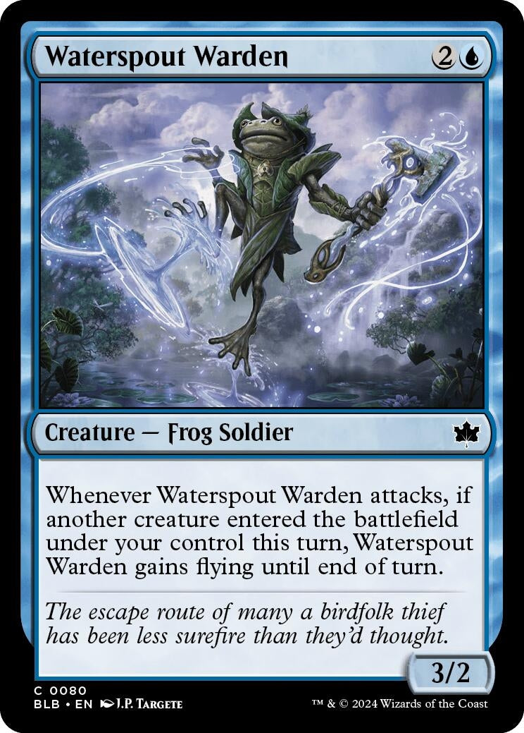 Image for Waterspout Warden (80) (BLB) - Magic: The Gathering