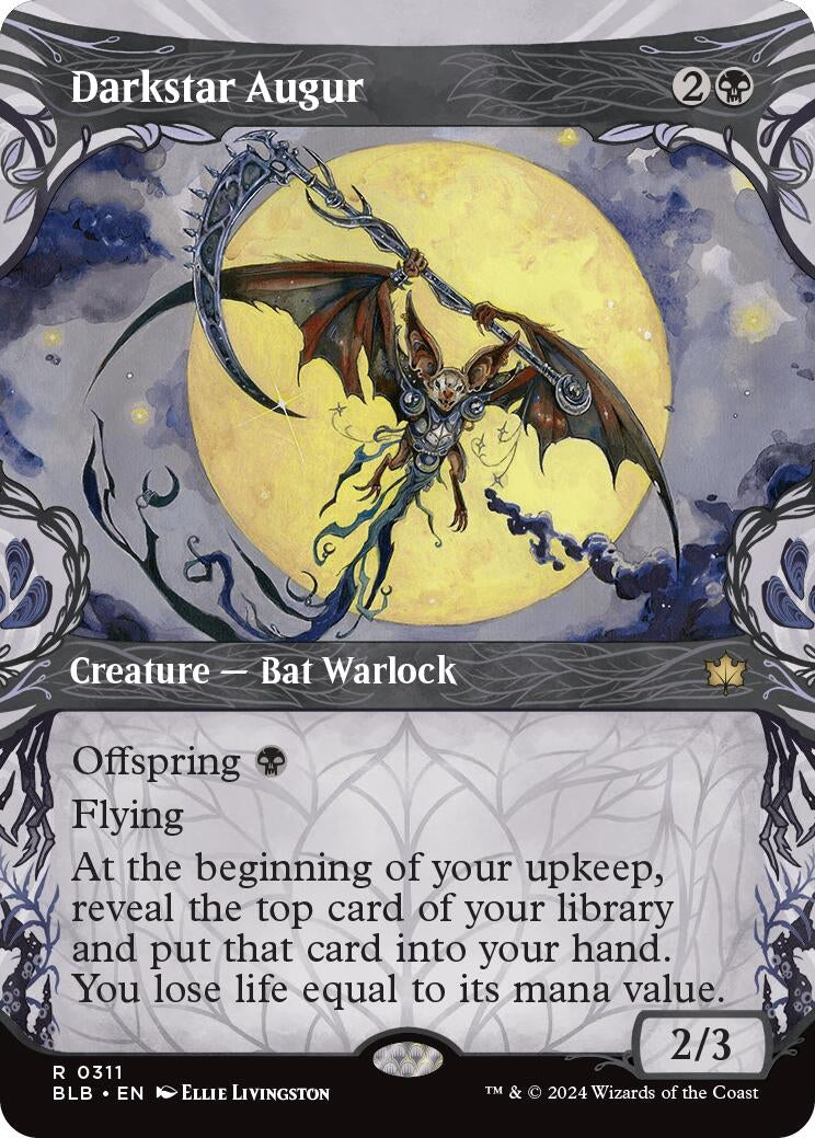 Image for Darkstar Augur (Showcase) (311) (BLB) - Magic: The Gathering