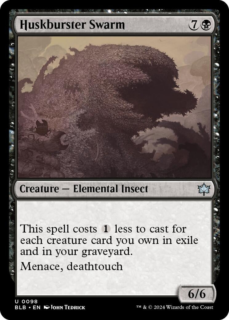 Image for Huskburster Swarm (98) (BLB) - Magic: The Gathering