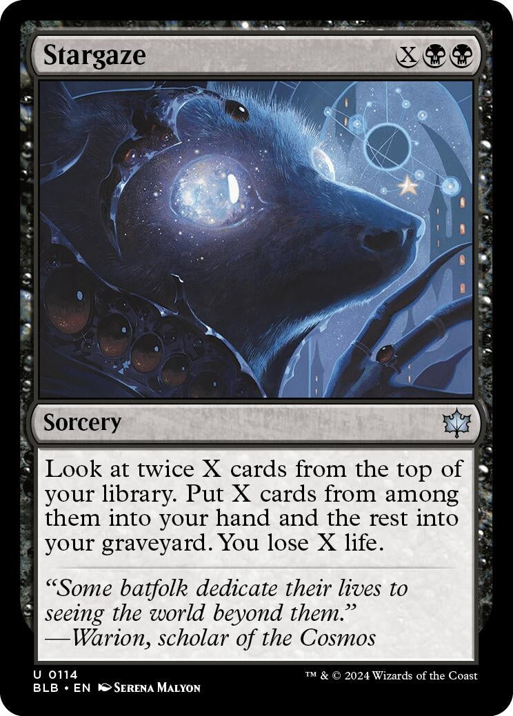 Image for Stargaze (114) (BLB) - Magic: The Gathering