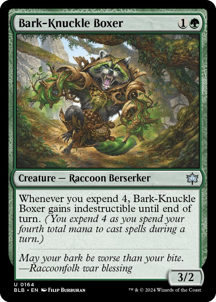 Image for Bark-Knuckle Boxer (164) (BLB) - Magic: The Gathering