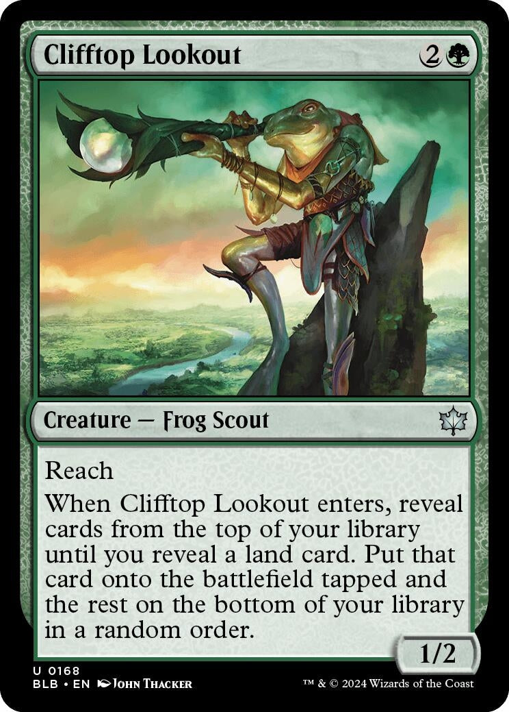 Image for Clifftop Lookout (168) (BLB) - Magic: The Gathering