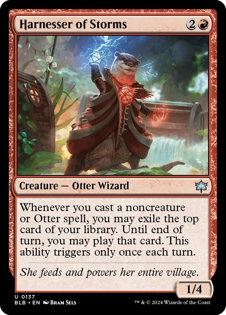 Image for Harnesser of Storms (137) (BLB) - Magic: The Gathering