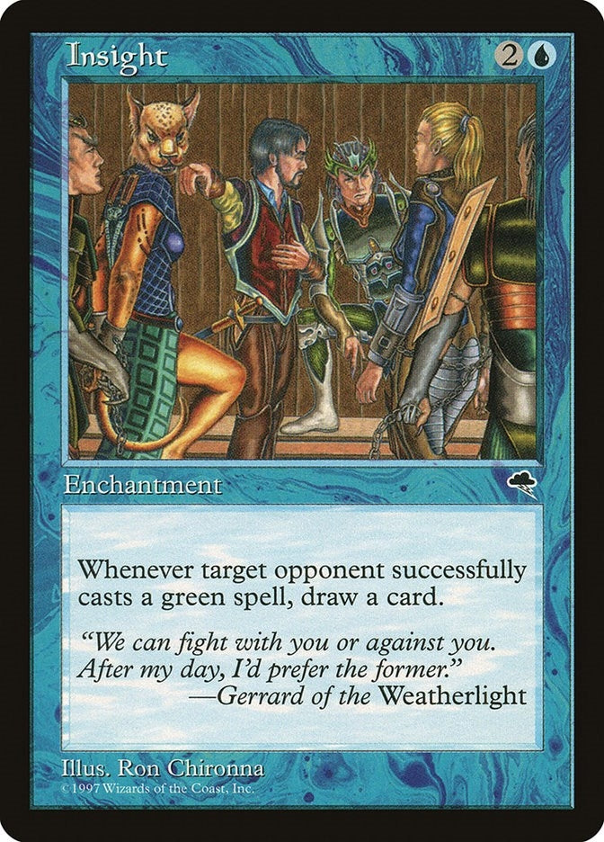 Image for Insight (68) (TMP) - Magic: The Gathering