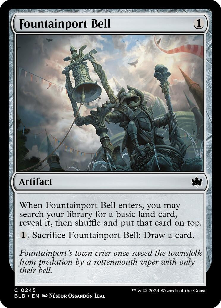 Image for Fountainport Bell (245) (BLB) - Magic: The Gathering