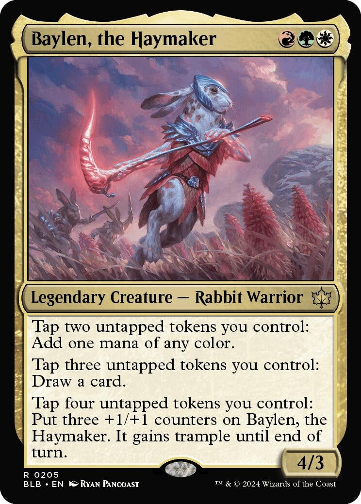 Image for Baylen, the Haymaker (205) (BLB) - Magic: The Gathering