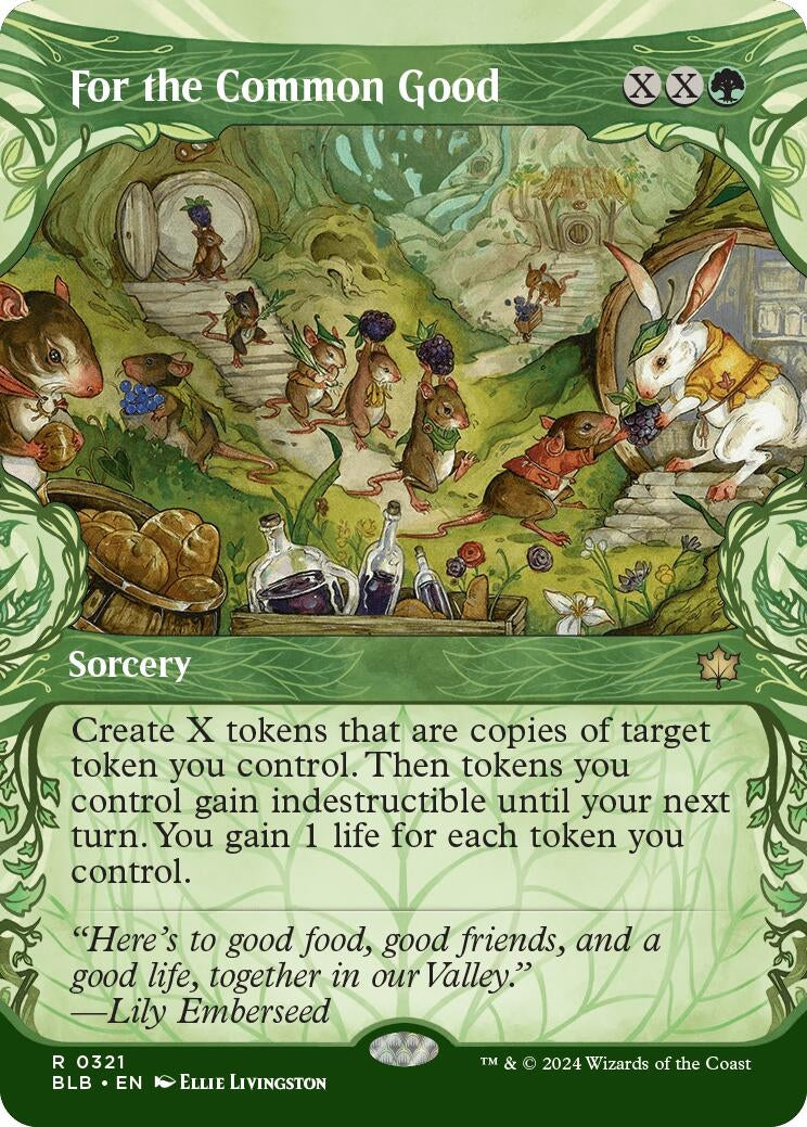 Image for For the Common Good (Showcase) (321) (BLB) - Magic: The Gathering
