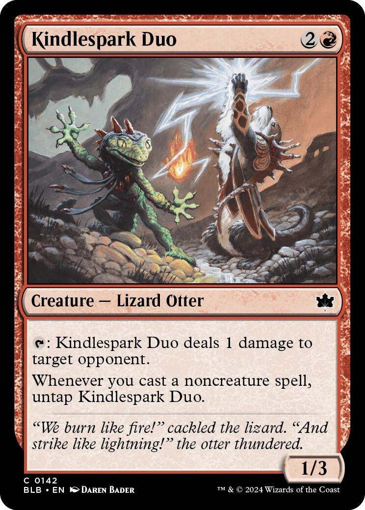 Image for Kindlespark Duo (142) (BLB) - Magic: The Gathering