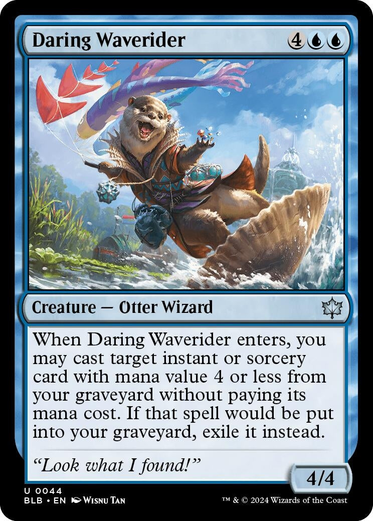 Image for Daring Waverider (44) (BLB) - Magic: The Gathering