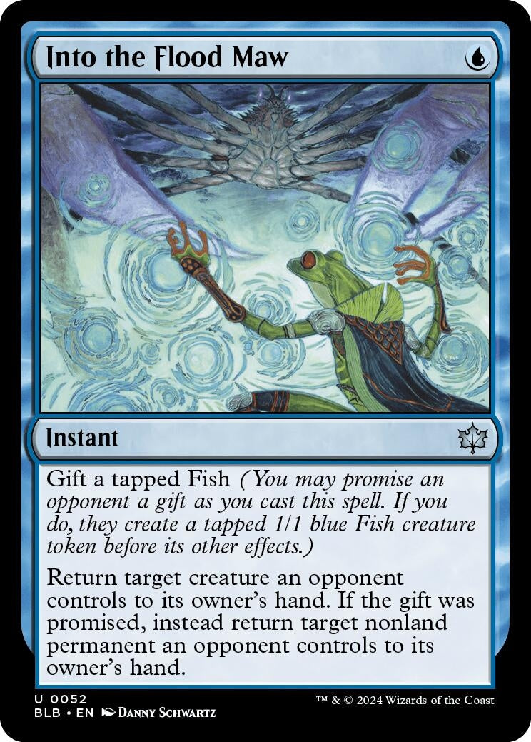 Image for Into the Flood Maw (52) (BLB) - Magic: The Gathering