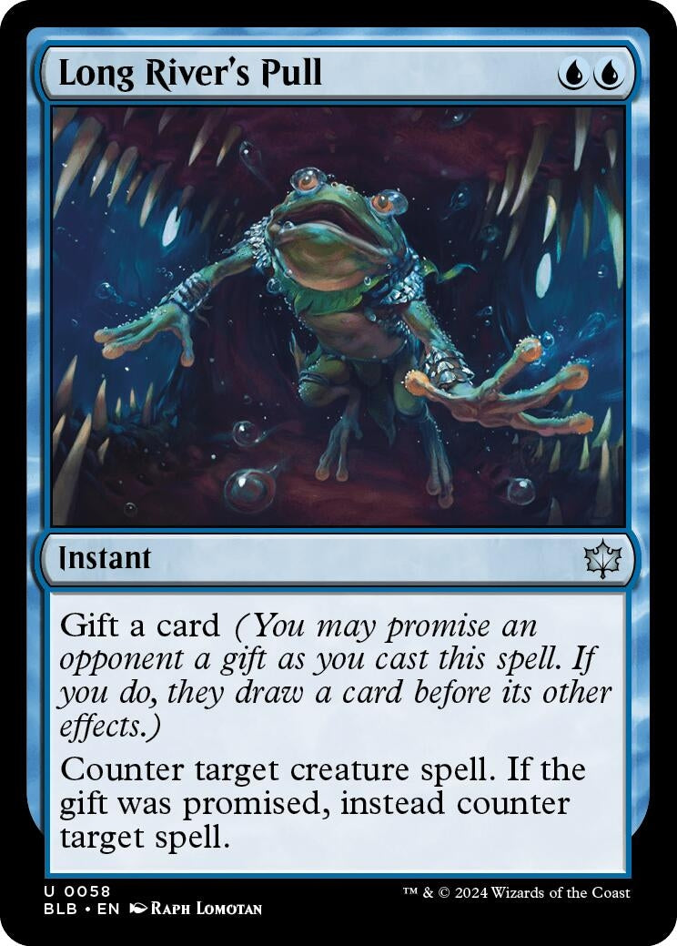 Image for Long River's Pull (58) (BLB) - Magic: The Gathering