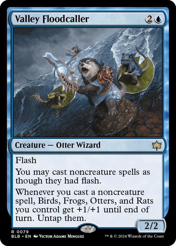Image for Valley Floodcaller (79) (BLB) - Magic: The Gathering