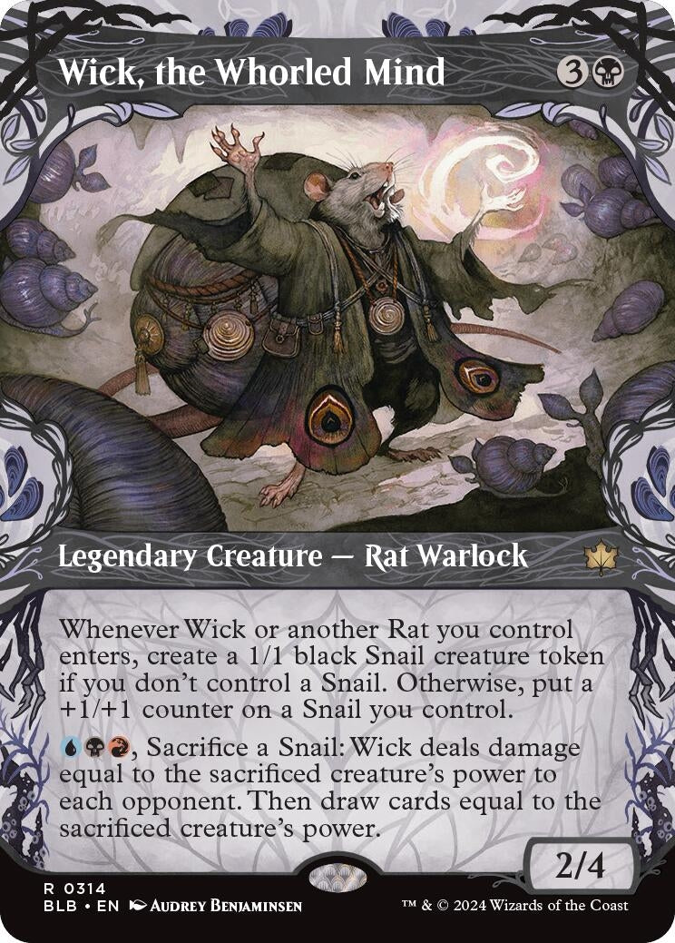 Image for Wick, the Whorled Mind (Showcase) (314) (BLB) - Magic: The Gathering