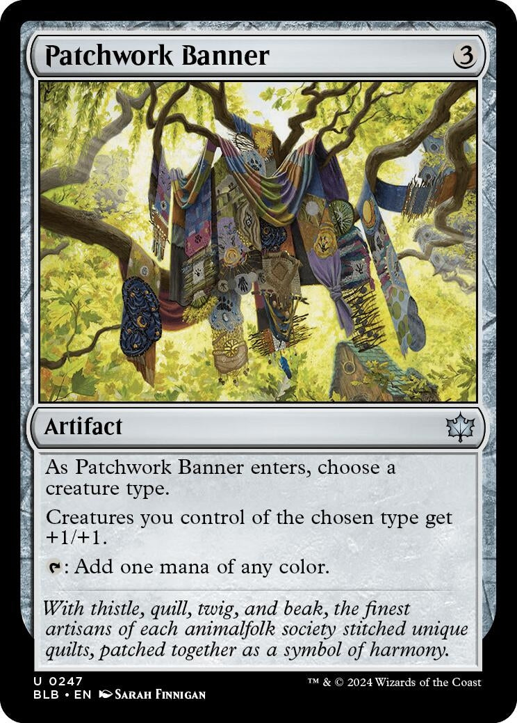 Image for Patchwork Banner (247) (BLB) - Magic: The Gathering
