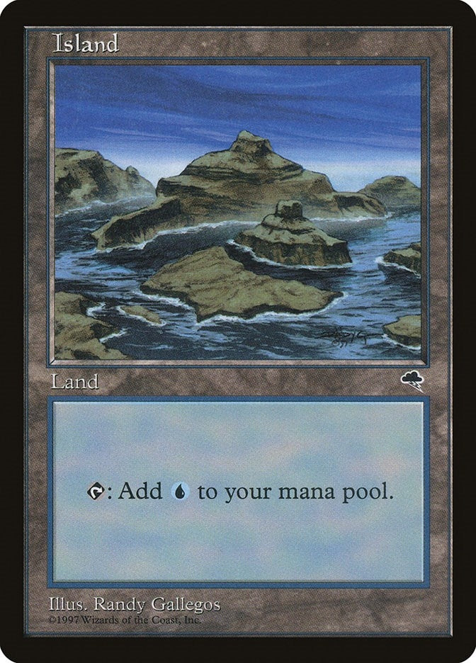 Image for Island (Inlet) (338) (TMP) - Magic: The Gathering