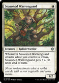 Image for Seasoned Warrenguard (30) (BLB) - Magic: The Gathering