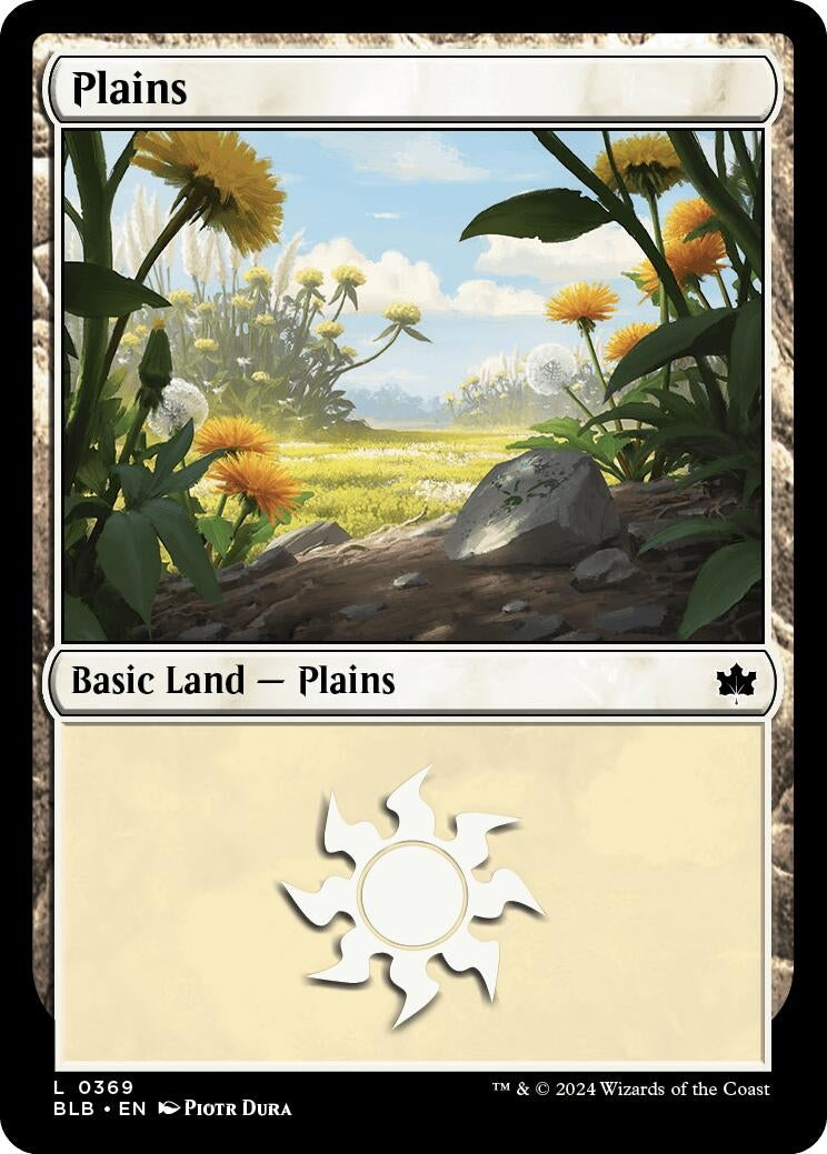 Image for Plains (0369) (369) (BLB) - Magic: The Gathering