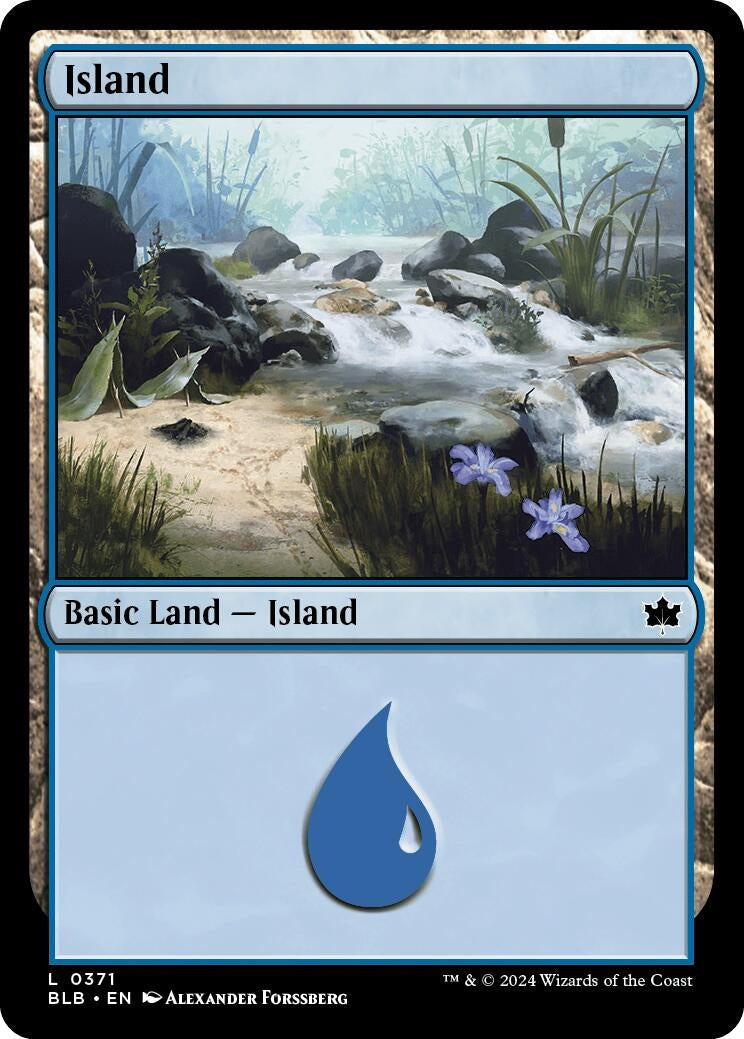 Image for Island (0371) (371) (BLB) - Magic: The Gathering