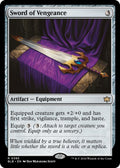 Image for Sword of Vengeance (395) (BLB) - Magic: The Gathering