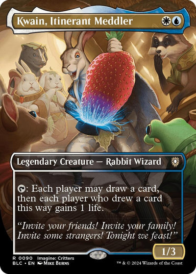 Kwain, Itinerant Meddler (Borderless) (90) (BLC)
