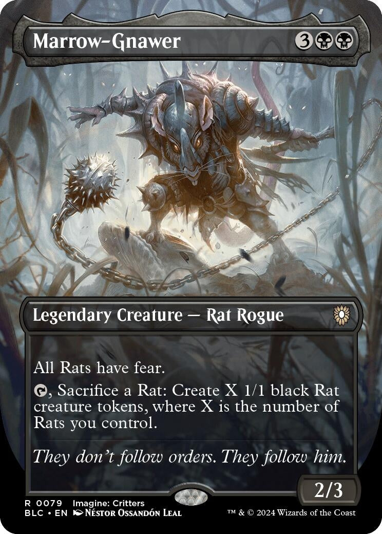 Image for Marrow-Gnawer (Borderless) (79) (BLC) - Magic: The Gathering