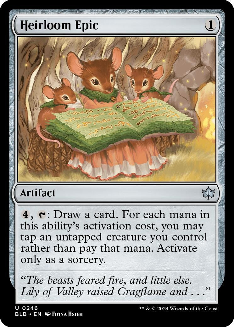 Image for Heirloom Epic (246) (BLB) - Magic: The Gathering