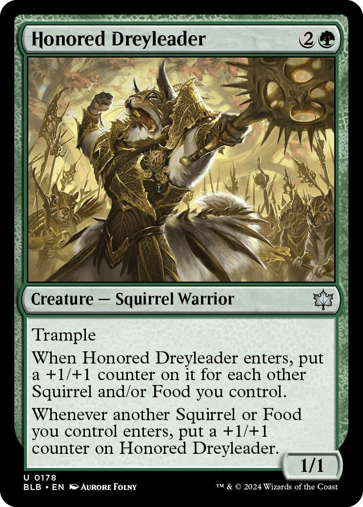 Image for Honored Dreyleader (178) (BLB) - Magic: The Gathering