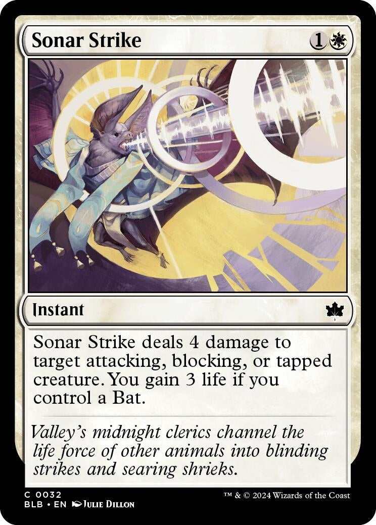 Image for Sonar Strike (32) (BLB) - Magic: The Gathering