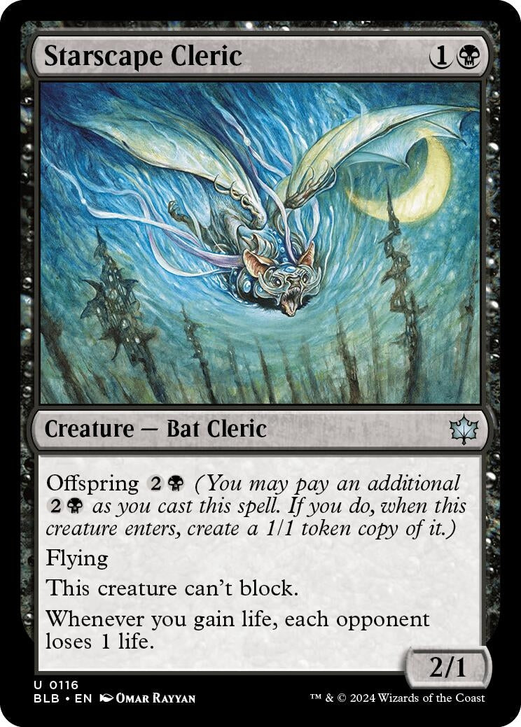 Image for Starscape Cleric (116) (BLB) - Magic: The Gathering